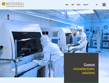 Tablet Screenshot of microdul.com